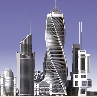 3d models of buildings